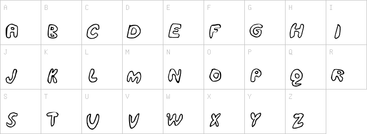 Uppercase characters