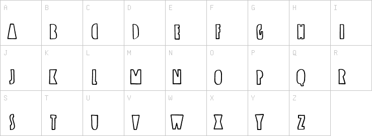 Uppercase characters