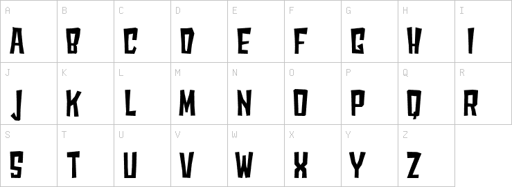 Uppercase characters