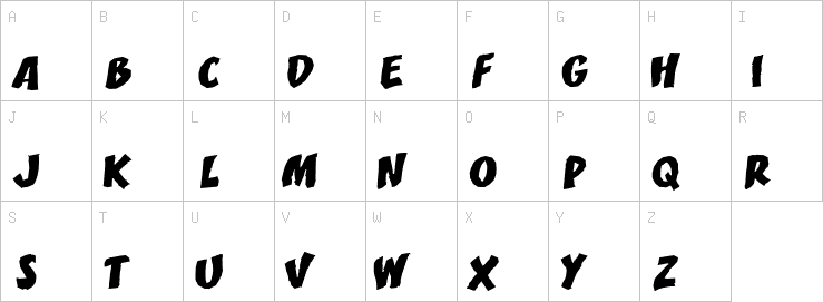 Uppercase characters
