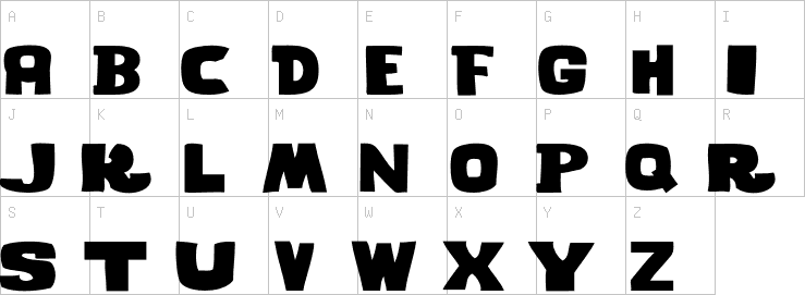 Uppercase characters