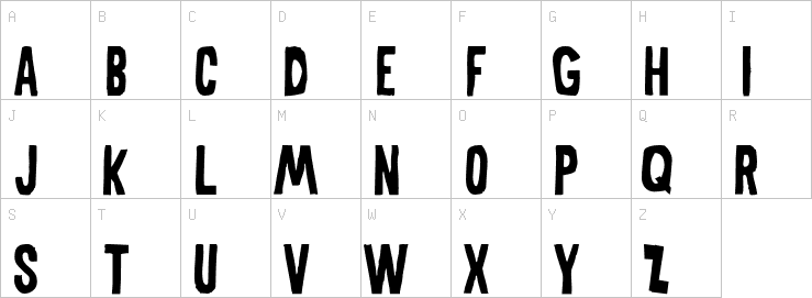 Uppercase characters