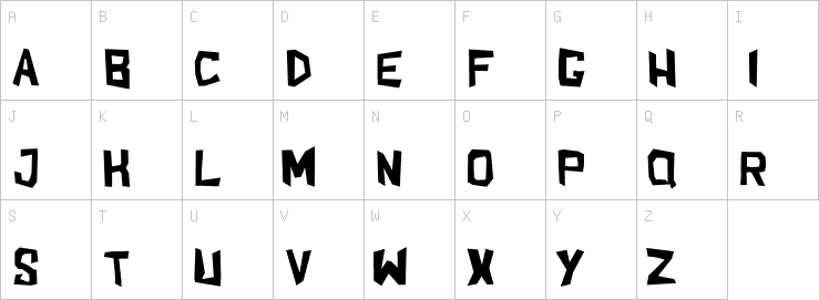 Uppercase characters