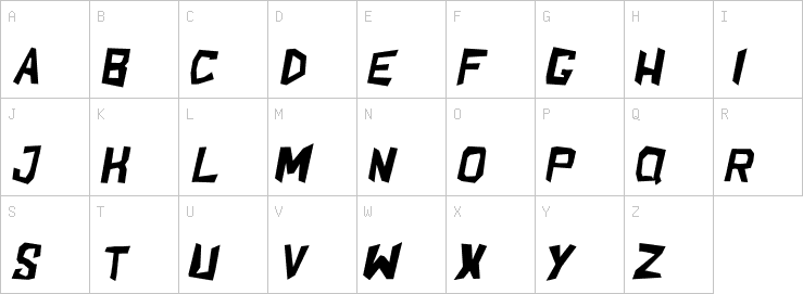 Uppercase characters