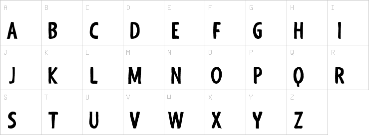 Uppercase characters