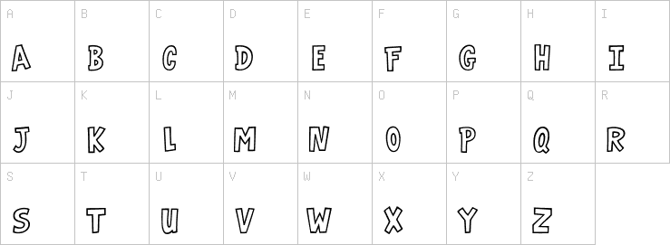 Uppercase characters