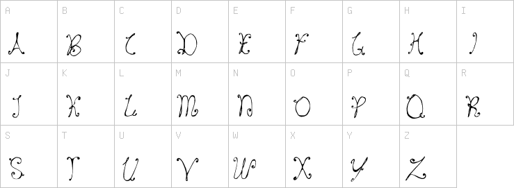 Uppercase characters