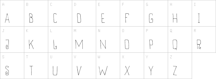 Uppercase characters