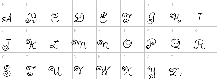 Uppercase characters