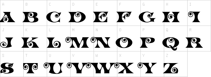 Uppercase characters