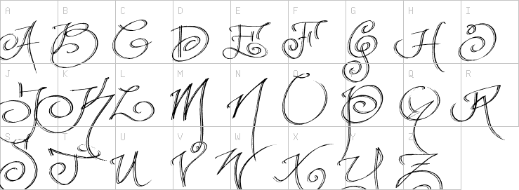Uppercase characters