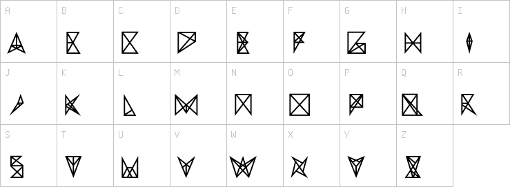 Uppercase characters