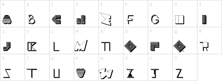 Uppercase characters