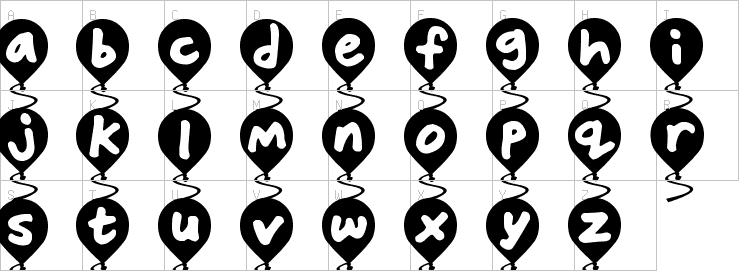 Uppercase characters