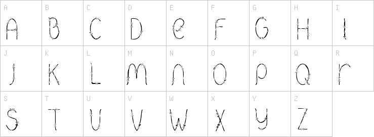 Uppercase characters