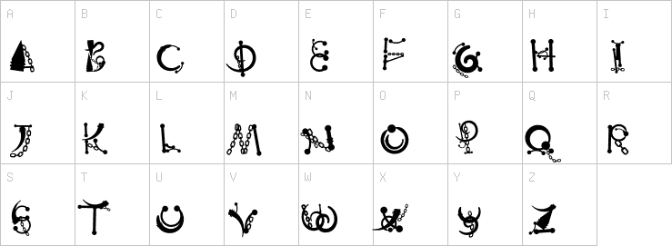 Uppercase characters