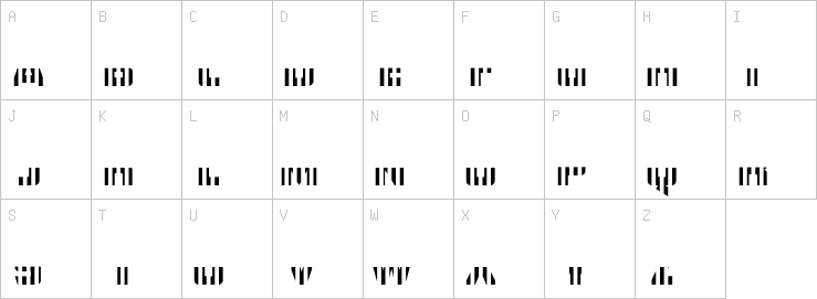 Uppercase characters