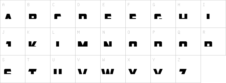 Uppercase characters