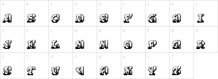 Uppercase characters