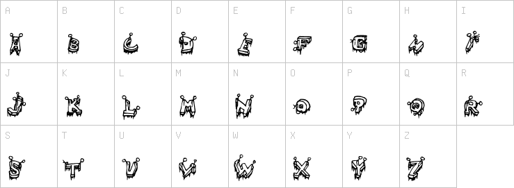 Uppercase characters