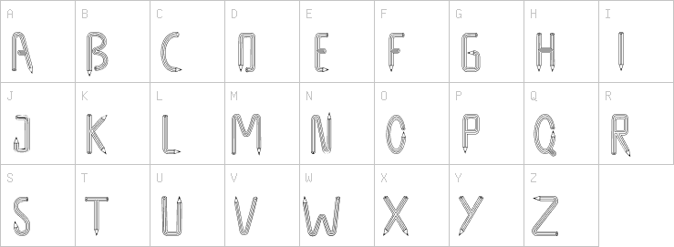 Uppercase characters