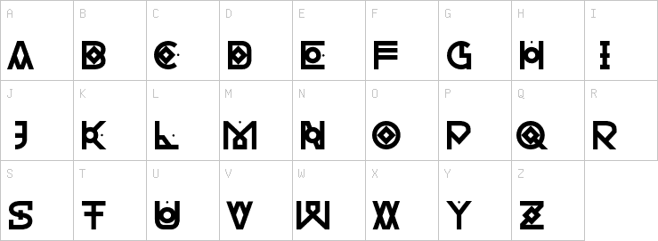 Uppercase characters