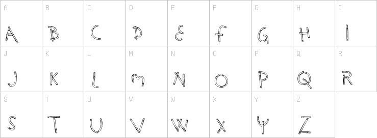Uppercase characters