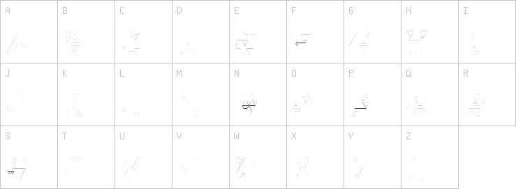 Uppercase characters