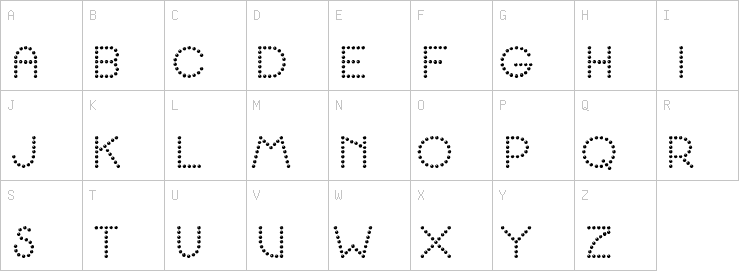 Uppercase characters