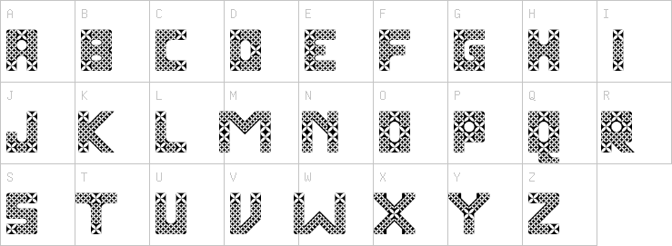 Uppercase characters