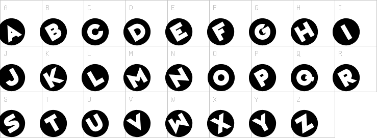 Uppercase characters