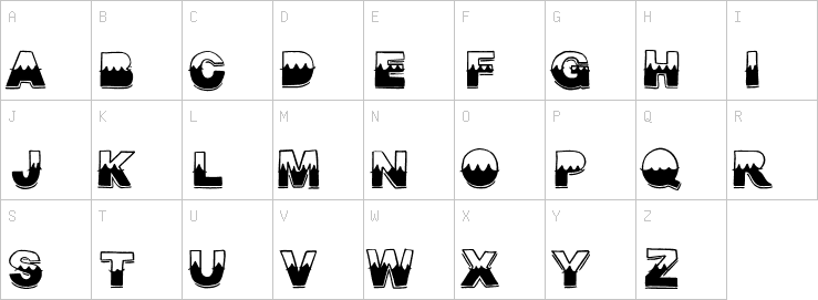 Uppercase characters