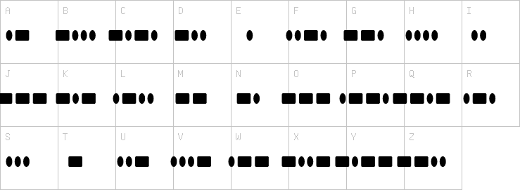Uppercase characters