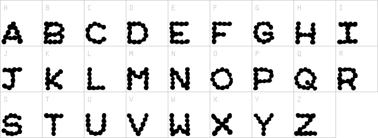 Uppercase characters