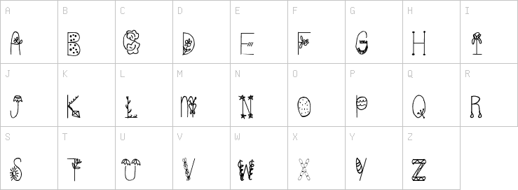 Uppercase characters