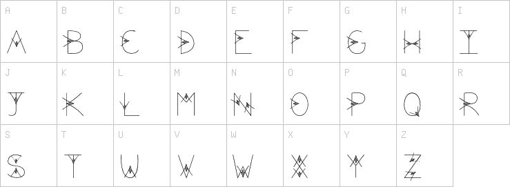 Uppercase characters