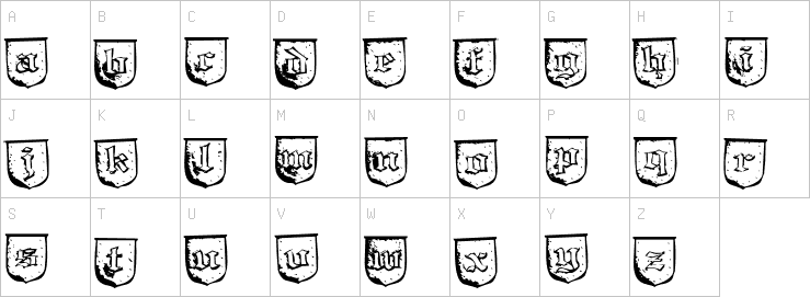 Uppercase characters