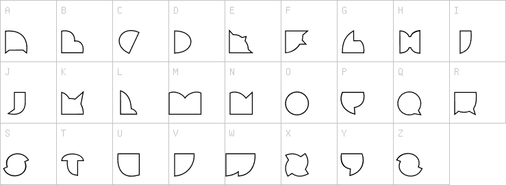 Uppercase characters