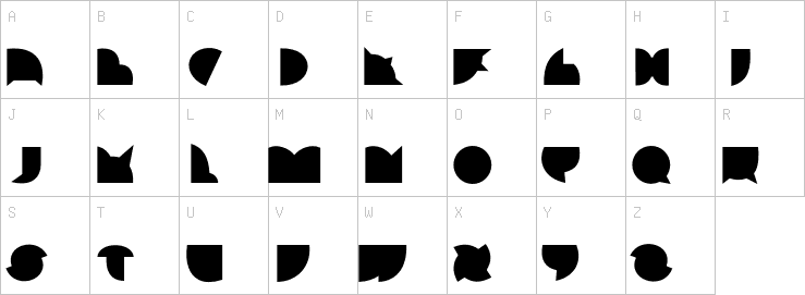 Uppercase characters