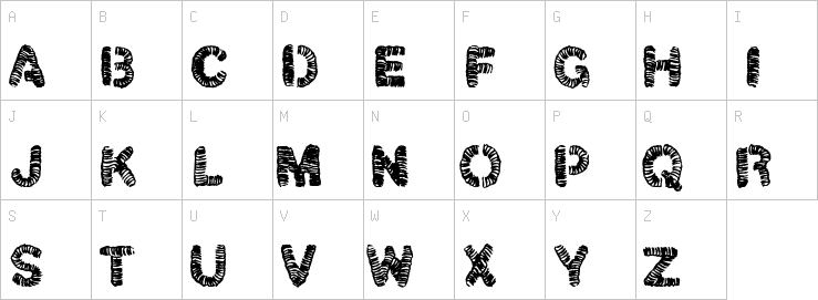Uppercase characters