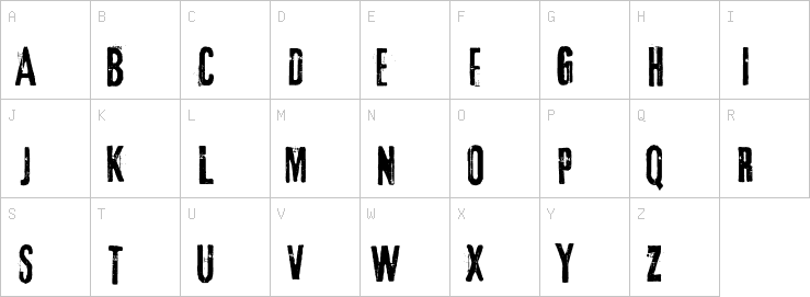 Uppercase characters