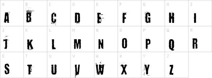 Uppercase characters