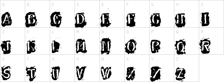 Uppercase characters