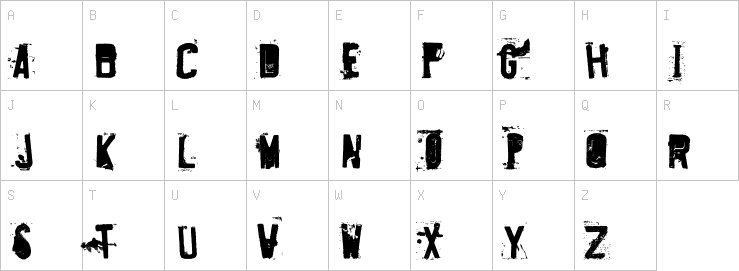 Uppercase characters