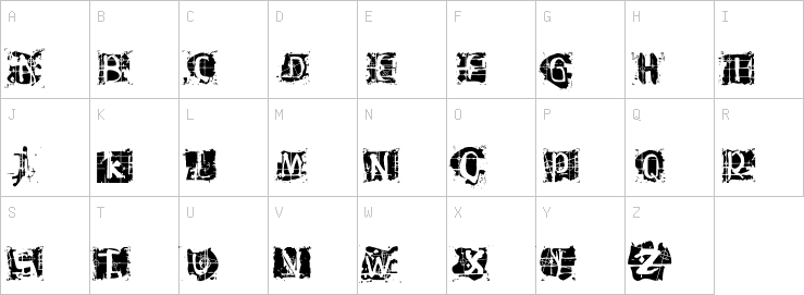Uppercase characters