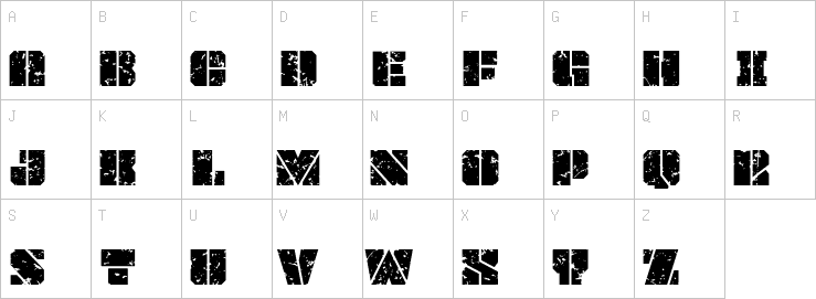 Uppercase characters