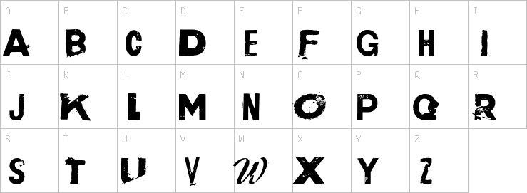 Uppercase characters