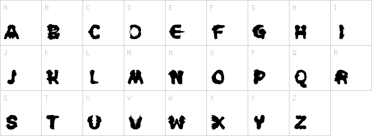 Uppercase characters
