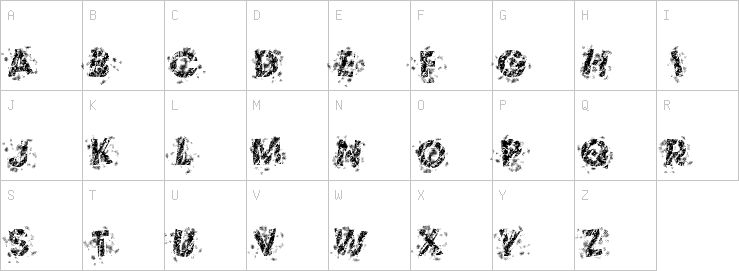 Uppercase characters