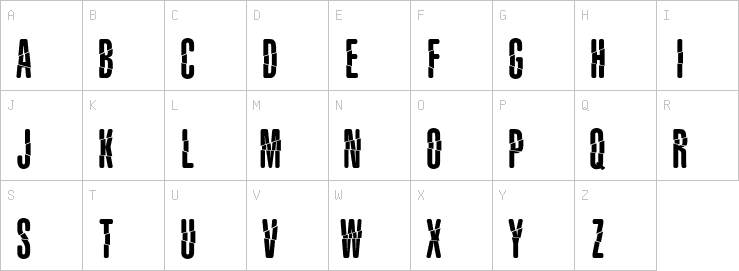 Uppercase characters
